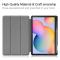  Samsung Galaxy Tab S6 Lite - Tri-Fold Fodral Med Pennhållare - Svart