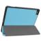  Samsung Galaxy Tab S6 Lite - Tri-Fold Fodral Med Pennhållare - Blå
