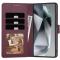Tech-Protect Tech-Protect Xiaomi Redmi Note 15 Pro 5G Fodral Läder Mulberry