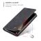 CASEME CASEME Samsung Galaxy S21 FE Fodral Retro Flip Läder Svart