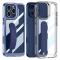GKK GKK iPhone 16 Pro Max Skal Hand Strap Hybrid Blå