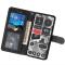  Samsung Galaxy S26 Ultra Fodral Multifunktionellt Läder Svart