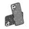  iPhone 17 Skal Hybrid Glitter Svart