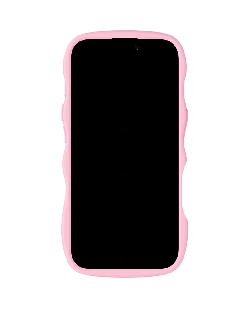 holdit holdit iPhone 17 Mobilskal Wavy Pink/Transparent