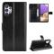  Samsung Galaxy A32 5G - Crazy Horse Läder Fodral - Svart