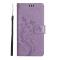  iPhone 17 Pro Fodral Med Blommigt Tryck Lila