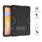  Samsung Galaxy Tab S6 Lite - Shockproof Hybrid Skal Med Kickstand - Svart