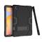  Samsung Galaxy Tab S6 Lite - Shockproof Hybrid Skal Med Kickstand - Svart