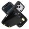  iPhone 18 Pro / 17 Pro Skal Med Kortfack Svart
