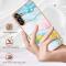  Samsung Galaxy A34 5G Skal Marmor TPU Grön