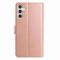  Samsung Galaxy S25 FE Fodral Multifunktionellt Läder Roséguld