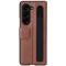 NILLKIN NILLKIN Galaxy Z Fold 5 Skal Leather Pen Brun