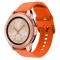  Silikon Armband För Smartwatch (20mm) - Orange