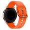  Silikon Armband För Smartwatch (20mm) - Orange