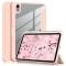  iPad Mini 2024/2021 Fodral Tri-Fold Hybrid Pennhållare Ljus Rosa
