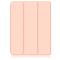  iPad Mini 2024/2021 Fodral Tri-Fold Hybrid Pennhållare Ljus Rosa