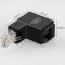 CableCreation CableCreation 90 Graders RJ45 Ethernet Adapter Svart
