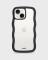 holdit holdit iPhone 15 / 14 / 13 Skal Wavy Svart/Transpa