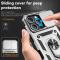  iPhone 16 Pro Max Skal CamShield Ring Hybrid Silver