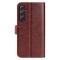  Samsung Galaxy A55 5G Fodral Crazy Horse Läder Brun