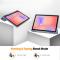  Samsung Galaxy Tab S10 Lite Fodral Tri-Fold Pennhållare Lila
