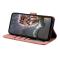  Samsung Galaxy S26 Fodral Fjäril Tryck Rosa