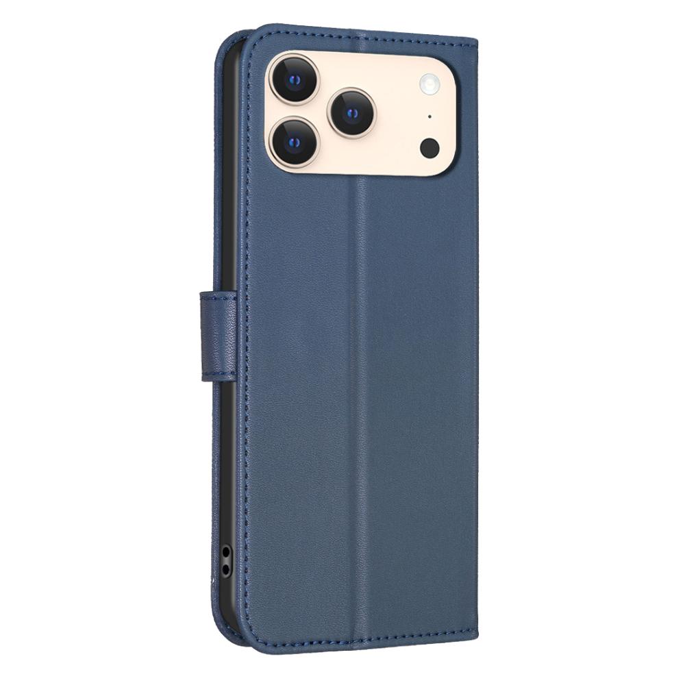  iPhone 17 Pro Max Fodral Med Blommigt Tryck Blå