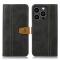  iPhone 15 Pro Fodral Dual-Color Svart