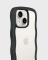holdit holdit iPhone 15 / 14 / 13 Skal Wavy Svart/Transpa