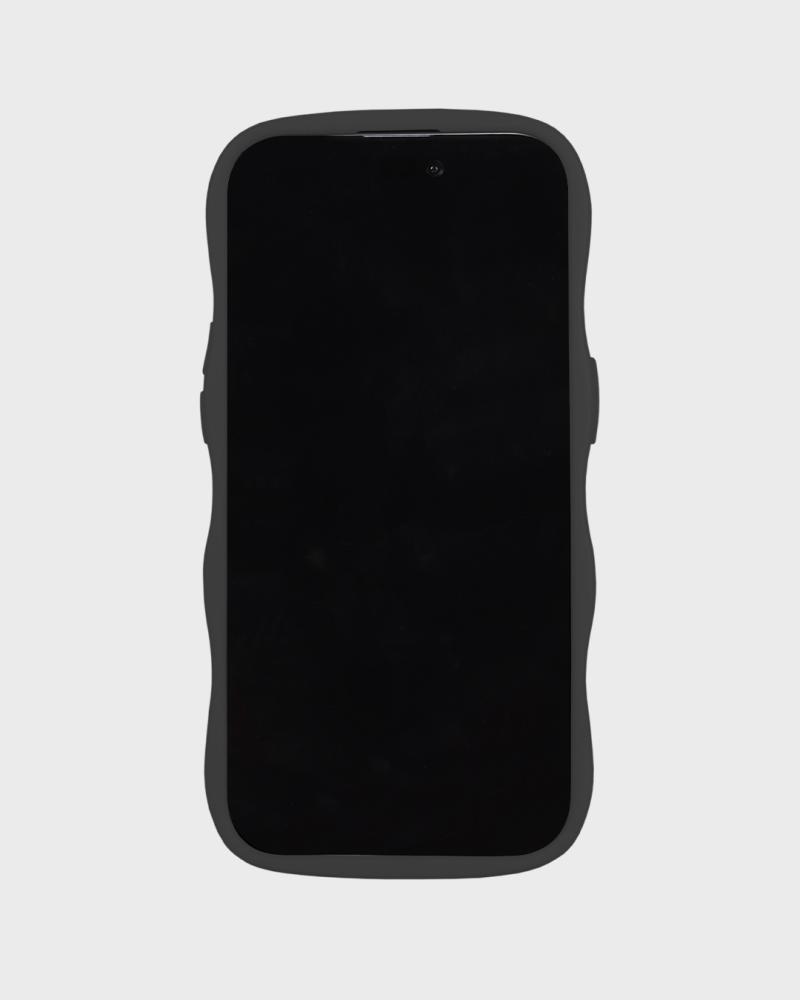 holdit holdit iPhone 15 / 14 / 13 Skal Wavy Svart/Transpa