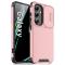  Samsung Galaxy A17 Skal Hybrid Armor CamCover Rosa