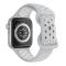 ColorPop Sportarmband Dual-Color Apple Watch 42/41/40/38 mm (S/M) Grå/Vit