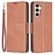  Samsung Galaxy S24 FE Fodral Läder Brun