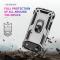  iPhone Air Skal Shockproof Hybrid Ring Silver