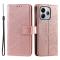  Xiaomi Redmi Note 14 5G Fodral Mandala Läder Roséguld