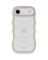holdit holdit iPhone Air Mobilskal Wavy Light Beige/Transparent