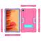  Samsung Galaxy Tab A7 10.4 Skal Shockproof Hybrid Med Kickstand Rosa/Blå