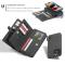 CASEME CASEME iPhone 13 Pro Max Fodral/Skal Magnet 2in1 Multifunktionell Svart
