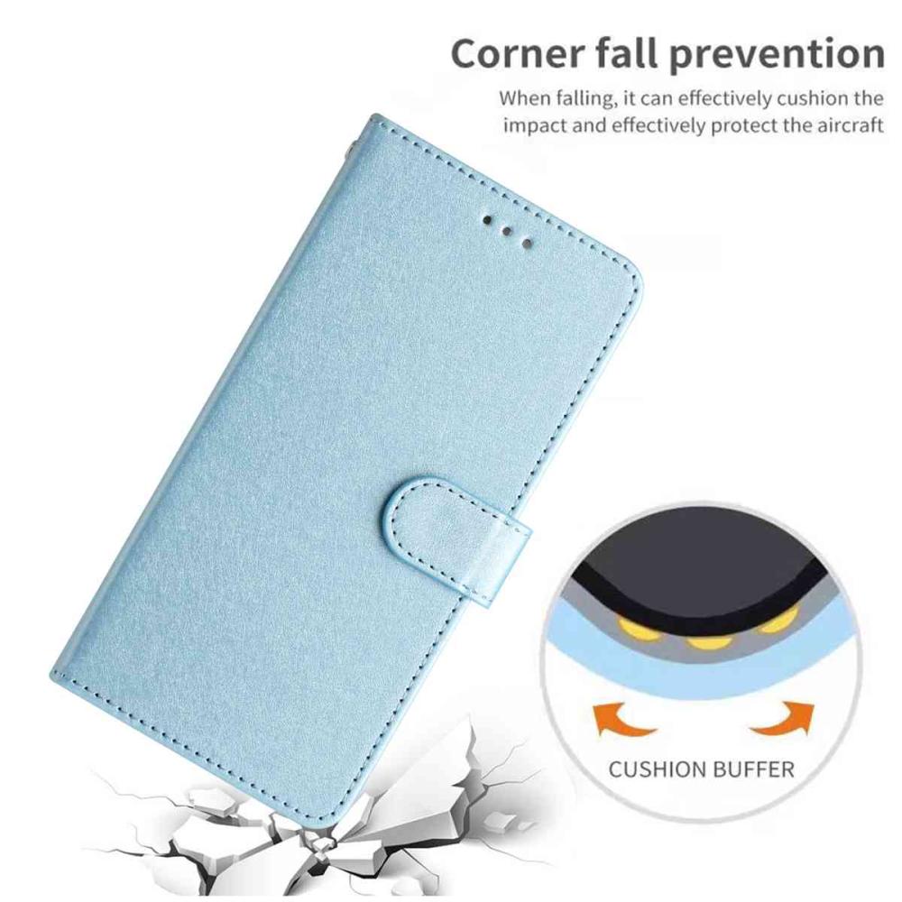  OnePlus Nord CE5 Fodral Läder Ljus Blå