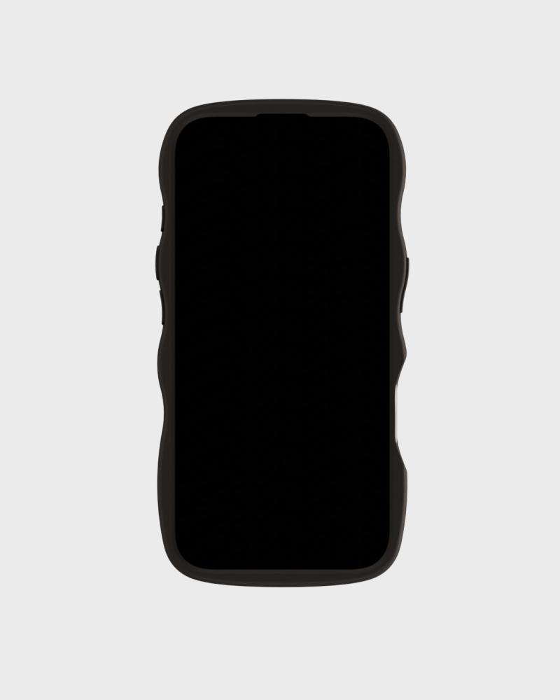 holdit holdit iPhone 16 Plus Skal Wavy Svart/Transparent