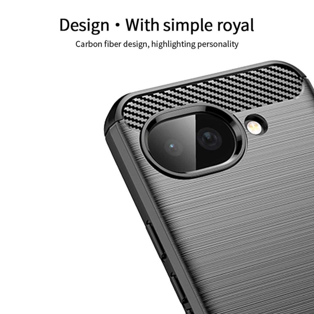 MOFI MOFI Google Pixel 10a Skal Borstad Stål Textur Blå