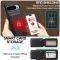 LC.IMEEKE LC.IMEEKE Google Pixel 10/10 Pro/9/9 Pro Skal Magnetiskt Kortfack