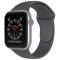 ColorPop Apple Watch 38/40/41/42 mm Silikon Armband (S/M) Mörk Grå