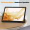  Samsung Galaxy Tab S9 Plus Fodral Tri-Fold Pennhållare Svart