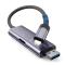 Tech-Protect Tech-Protect Lightning - USB SD & Micro SD Kortläsare Grå