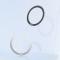 BASEUS Baseus 2-PACK Magnetisk MagSafe Ring Ultra Tunn Silver