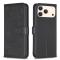  iPhone 17 Pro Max Fodral Med Blommigt Tryck Svart