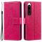  Sony Xperia 5 IV Fodral Mandala Läder Rosa