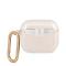 Guess Guess AirPods 3 Skal 4G TPU Glitter Karbinhake Guld