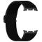  Galaxy Watch 8 46/44/40 mm Armband Justerbart Nylon Svart
